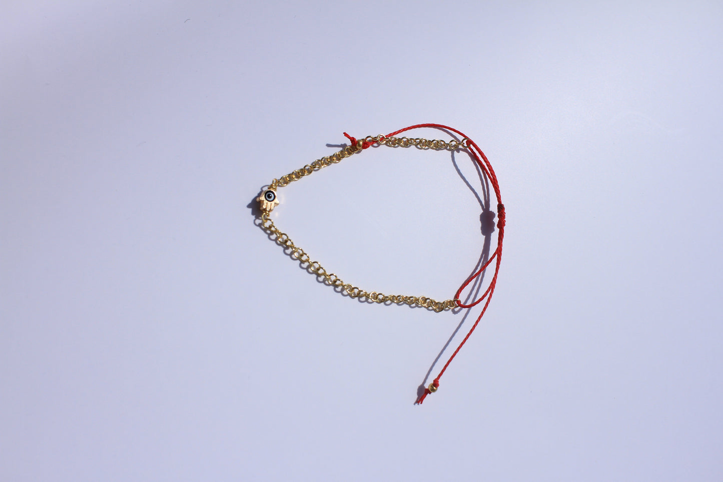 Hamsa and Chain Bracelet - Luna by Cinthia Garcia