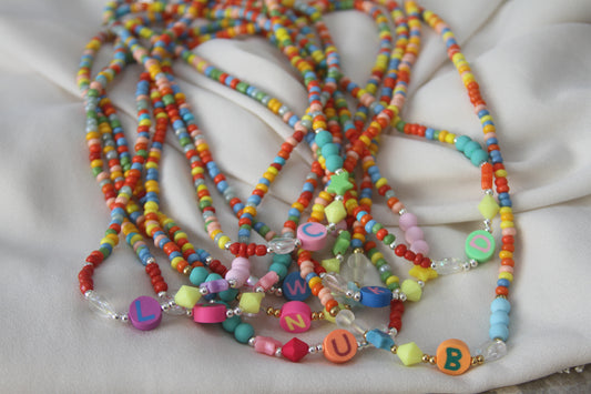 Alphabet Short Necklaces - Luna by Cinthia Garcia