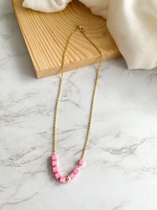 Dream big chain necklace - Luna by Cinthia Garcia