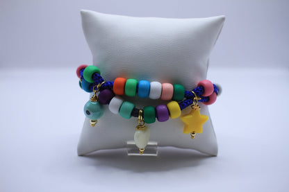 Playful Charm Beaded Bracelets - Luna by Cinthia Garcia