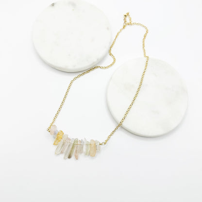 Quartz Necklaces - Luna by Cinthia Garcia